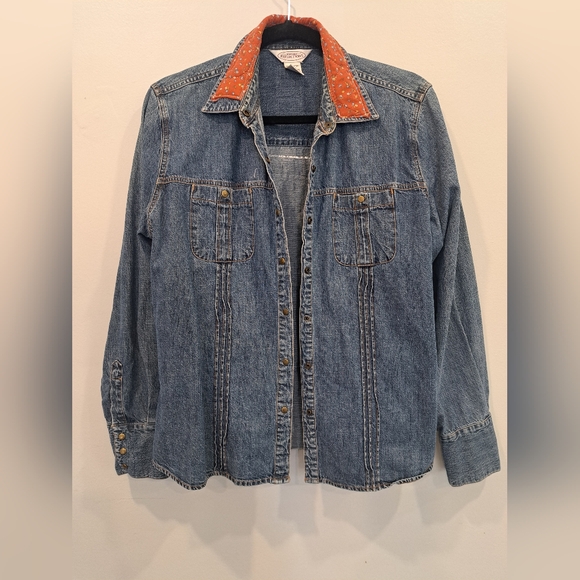 OOAK🪽Whisk me away - Vintage Quilt Patchwork Denim - Picture 2 of 6